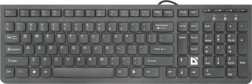Клавиатура Defender UltraMate SM-530 USB (Черный)104+4кн.,проводная