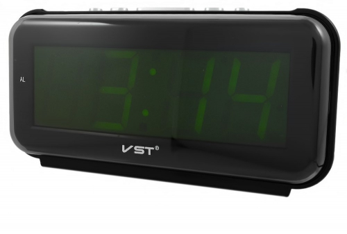 Часы электронные настольные VST-806/2 (зеленые символы)