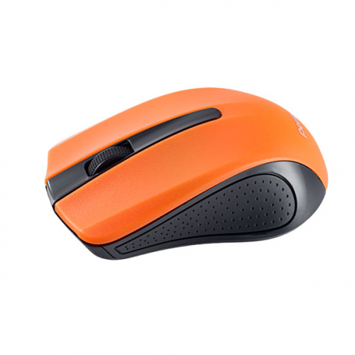 Мышь Perfeo Rainbow беспроводная, 3 кнопки 1000dpi USB, черно-оранжевая (PF_A3436)
