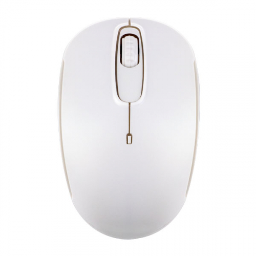 Мышь Perfeo Comfort беспроводная,4 кнопки 1000dpi USB, ваниль (PF_A4775)