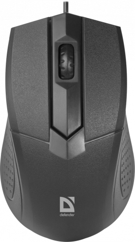 Мышь Defender Optimum MB-270 USB B(Черный) проводная 2кн+кл 1000dpi коробочка