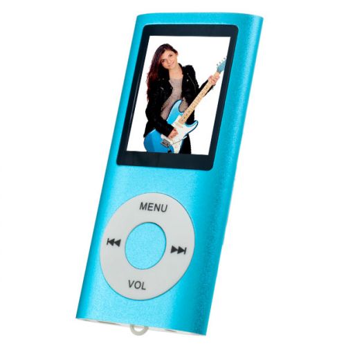 MP3 плеер Perfeo Music I-Sonic, VI-M011 Blue (LCD-экран, FM, наушники, поддержка microSD до 32Гб)