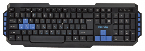 Клавиатура SmartBuy 231 беспроводная мультимедийная Black (SBK-231AG-K)