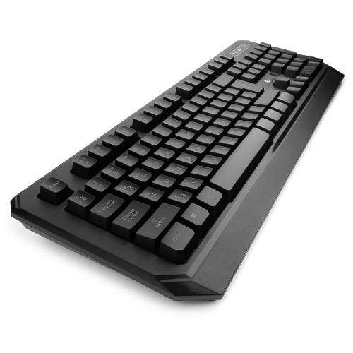 Клавиатура Gembird KB-G20L, игровая, черный,синяя подсветка символов, код 