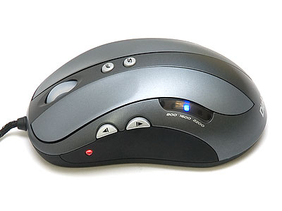 Мышь Dialog MGK-13SU Dialog Katana Game Laser - 7 кнопок + ролик прокрутки, USB, серебристая