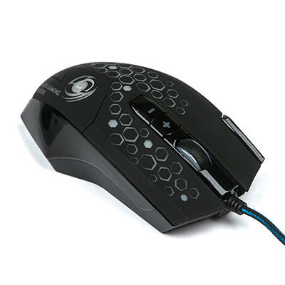 Мышь Dialog MGK-43U Gan-Kata (игровая) - 6 кнопок + ролик прокрутки, USB, черная