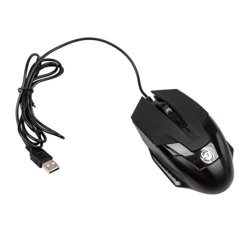 Мышь Dialog MGK-06U Gan-Kata - игровая, 4 кнопки + ролик, USB, черная