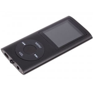 MP3 плеер Perfeo Music I-Sonic, VI-M011 Black (LCD-экран, FM, наушники, поддержка microSD до 32Гб)