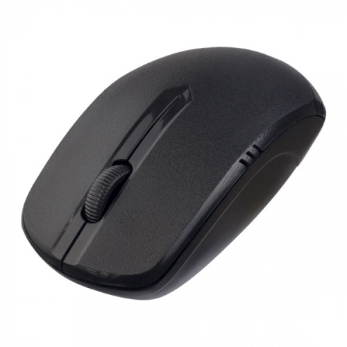 Мышь Perfeo Plan беспроводная, 3 кнопки 1200dpi USB, черная (PF_A4504)