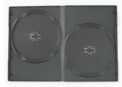 Футляр для DVD-2 (двойной) slim (9mm)(100)