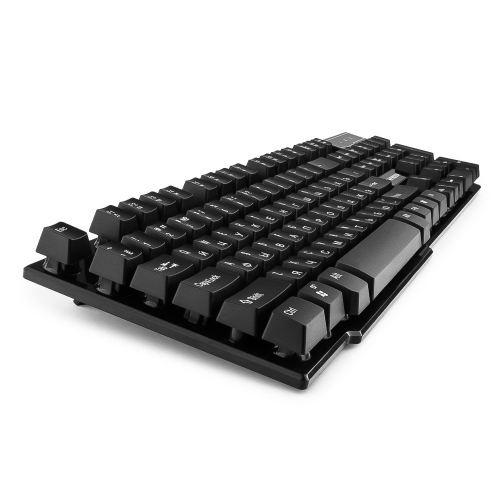 Клавиатура Гарнизон GK-200G, USB, черный, антифантомные и механизированные клавиши, 12 дополнительны