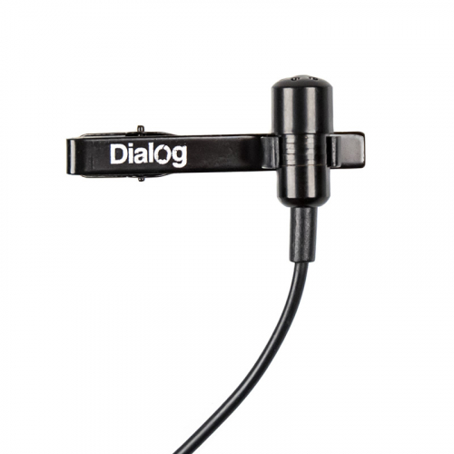 Микрофон Dialog M-107B конденсаторный, на прищепке, черный.
