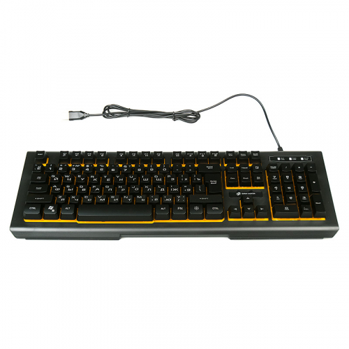 Клавиатура Dialog KGK-21U Gan-Kata игровая, чёрная, с многоцветной подсветкой, USB.