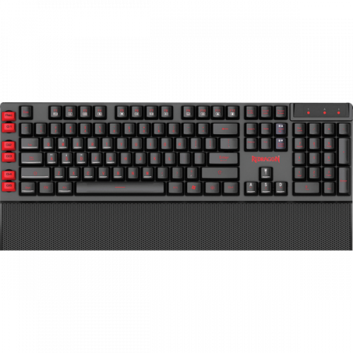 Клавиатура Redragon Yaksa игровая, проводная, семицветная подсветка
