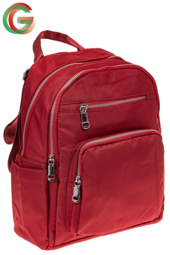 Текстильный рюкзак для города, цвет бордовый