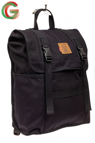 Городской рюкзак мужской из ткани, цвет черный