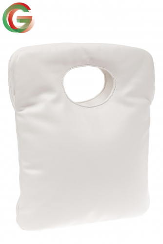 Дутая сумка женская из искусственной кожи, цвет белый