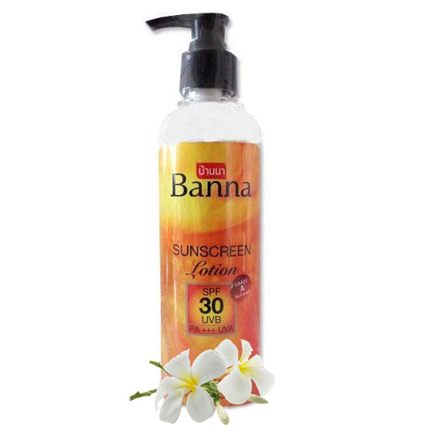 Солнцезащитный лосьон для лица и тела Банна, SPF 30+, 360 мл./Sunscreen Lotion SPF 30+/Banna