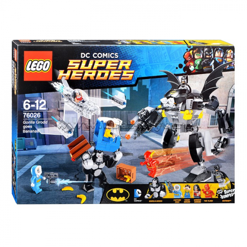 Конструктор Lego Супер герои Горилла Гродд сходит с ума