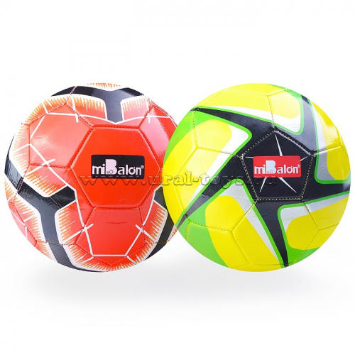 Мяч футбольный, цвет в ассортименте, в пакете