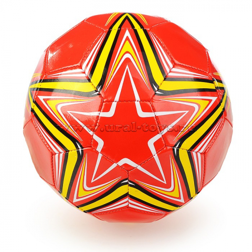Мяч футбольный Звезда  в пакете (цвет в ассортименте)