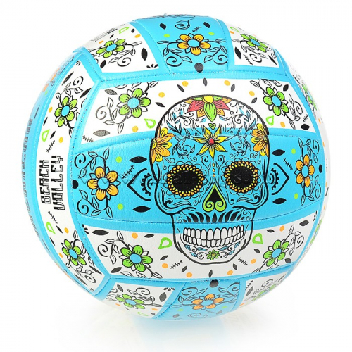 Мяч волейбольный  Череп в пакете (цвет в ассортименте)
