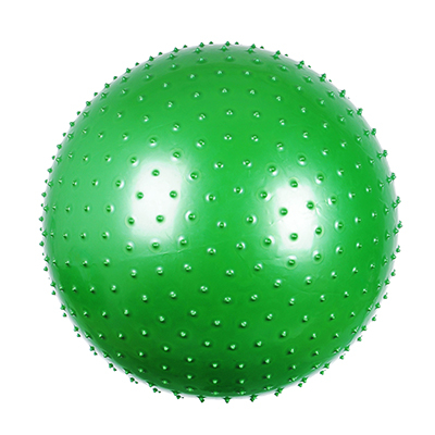 Мяч для фитнеса массажный, ПВХ, 65 см, 900 гр, 4 цвета, в коробке, SILAPRO