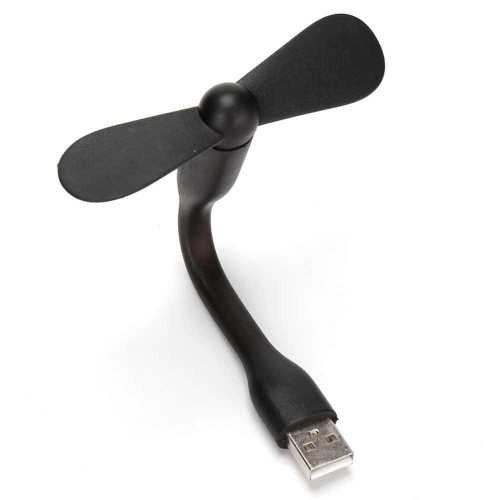 Гибкий USB-вентилятор (черный)