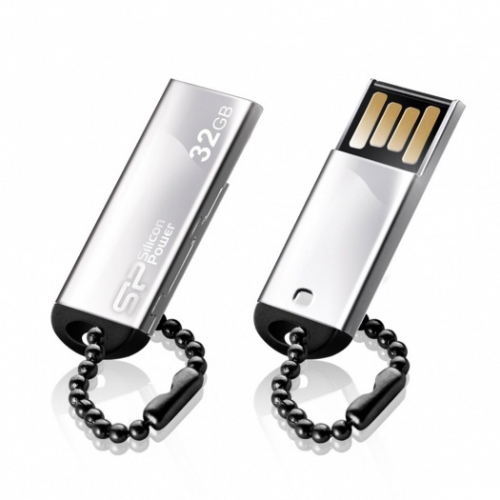 Флэш-диск USB Silicon Power 32 GB Touch 830 Silver