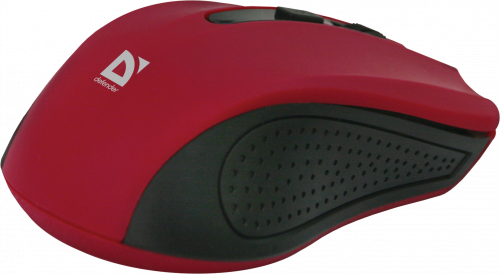Мышь Defender Accura MM-935 красная, беспроводная, 3 кнопки+колесо,800/1200/1600dp