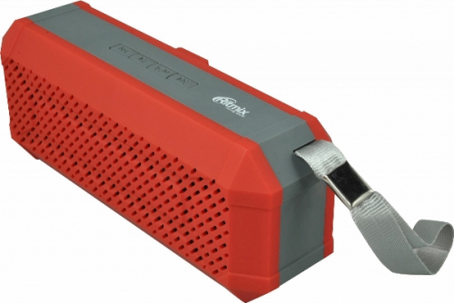Колонка Ritmix SP-260B красная (Bluetooth + MicroSD + AUX + USB+ FM)