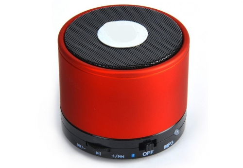Колонка S10 (BluetoothFMMicro SD) красная