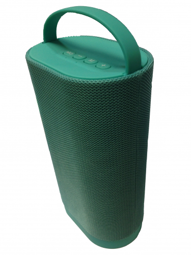 Колонка MRM с ручкой (BluetoothMicro SDUSBFM) зеленая