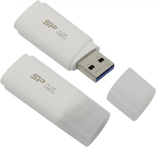 Флэш-диск USB Silicon Power 16 GB Blaze series B06 White USB 3.0