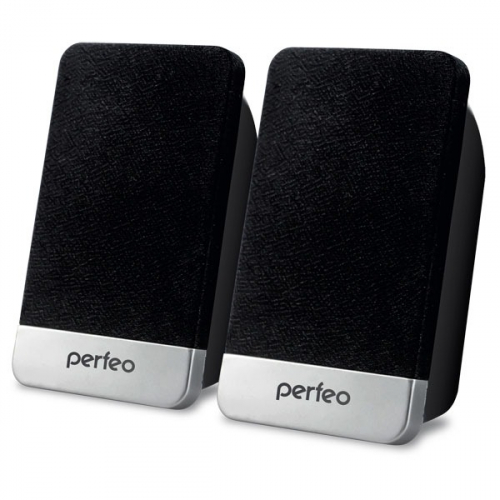 Колонки Perfeo PF-2079 Monitor 2.0, 2х1.5Вт, чёрные USB