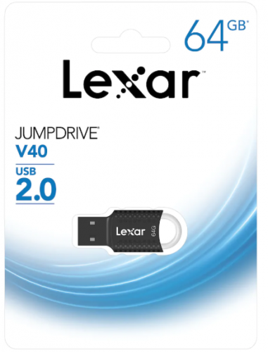 Флэш-диск USB Lexar 64 GB JampDrive V40 (LJDV40-64GAB)