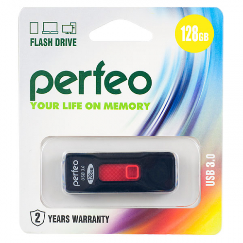 Флэш-диск USB Perfeo 128 GB S05 black USB 3.0