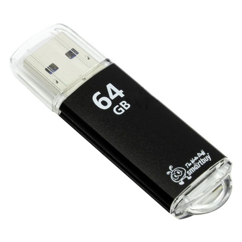 Флэш-диск USB SmartBuy 64 GB V-Cut Black USB 3.0
