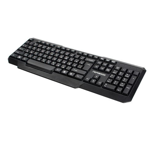 Беспроводной комплект клавиатура+мышь Гарнизон GKS-115, черный, 2.4 ГГц, 1000 DPI