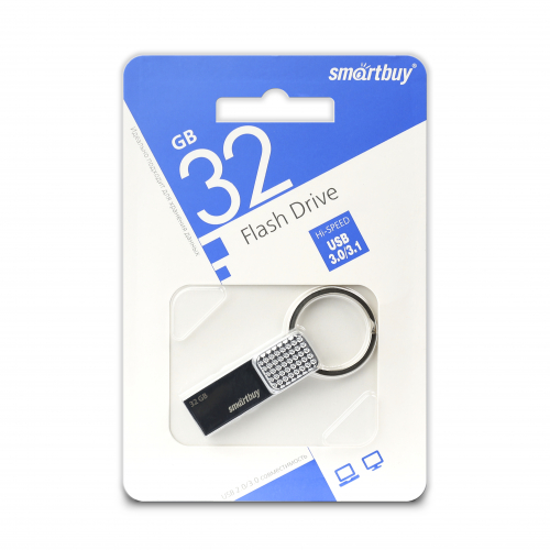 Флэш-диск USB SmartBuy 32 GB RING (110/30Mb/s) USB 3.0