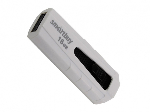 Флэш-диск USB SmartBuy 16 GB IRON White/Black