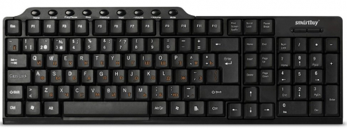 Клавиатура SmartBuy 234 USB мультимедийная Black (SBK-234-K)