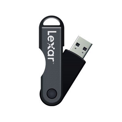 Флэш-диск USB Lexar 32 GB JampDrive TT (LJDTT2-32GABEU) черно-серая