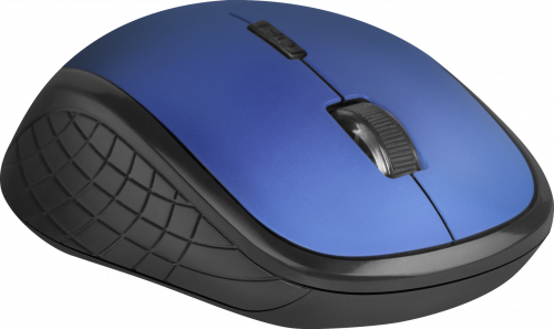 Мышь Defender Aero MM-755 синяя, беспроводная, 6 кнопок, бесшумная, 1600 dpi