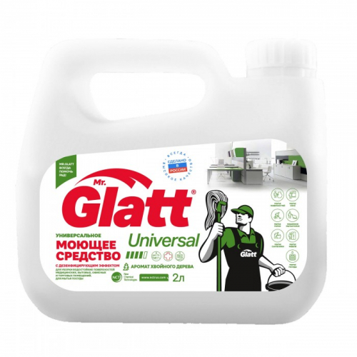 Универсальное моющее средство для уборки Mr. Glatt Universal, 2 л