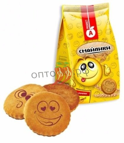 АП Печенье Смайлик 300 гр (кор*20)