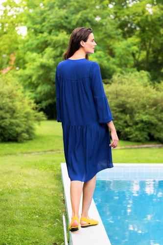 51780-2 Платье женское - SUMMER 2020 L (48) синий 000 (51780-2)