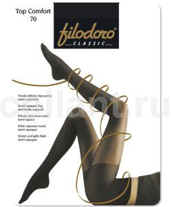 Колготки женские FILODORO Top Comfort 70 Компрессия по ноге