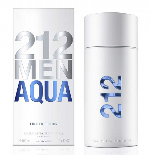 Carolina Herrera 212 Men Aqua Limited Edition, Edt, 100 ml (Белый)