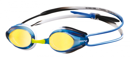 Очки для плавания TRACKS MIRROR blue-black-blue (20)
